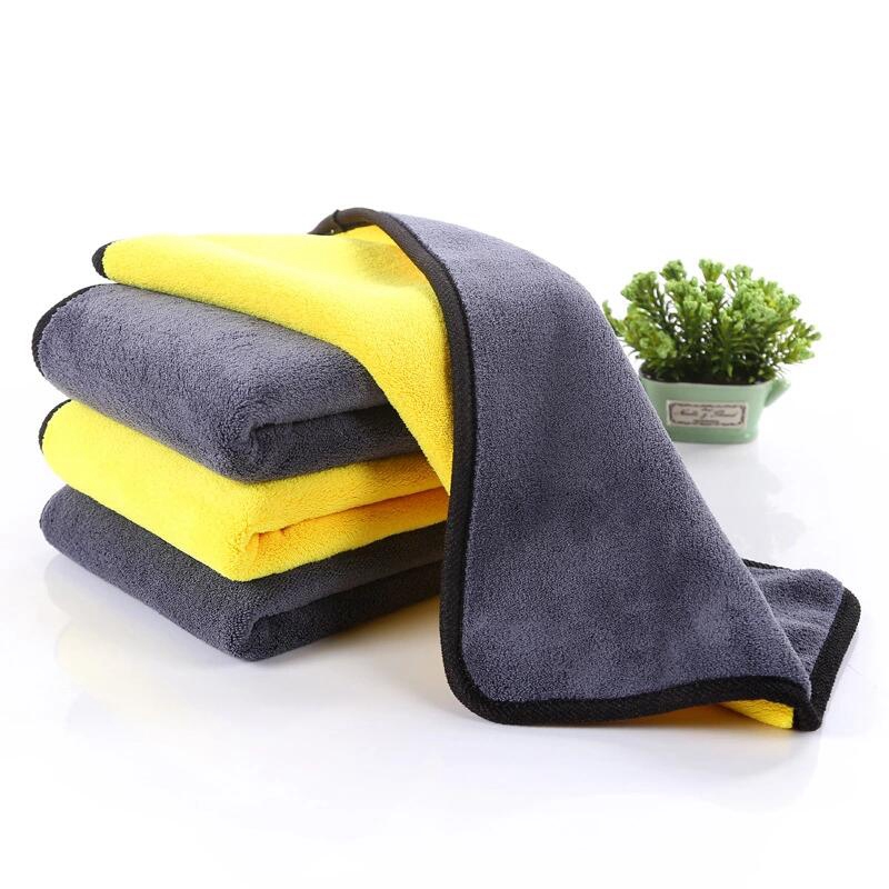 Double Side Car Wash Towels Microfiber Washing Drying Towel Thick Plush Polyester Fiber Car Cleaning Cloth Auto Care HHA162 от DHgate WW