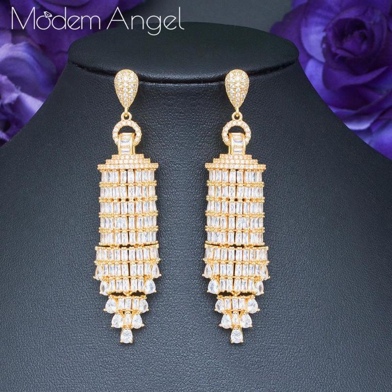 Dangle & Chandelier ModemAngel Thin Baguette T Handmade Cubic Zirconia Stone For Women Fashion Wedding Engagement Party Gift Jewelry
Dangle & Chandelier ModemAngel Thin Baguette T Handmade Cubic Zirconia Stone For Women Fashion Wedding Engagement Party Gift Jewelry