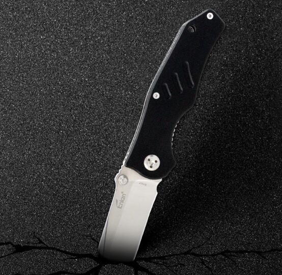 NEW TOP GRADE OEM Enlan EW007 folding knife 8CR13 blade black G10 handle 58-60 hardness camping outdoor pocket EDC tools wholesale price
NEW TOP GRADE OEM Enlan EW007 folding knife 8CR13 blade black G10 handle 58-60 hardness camping outdoor pocket EDC tools wholesale price