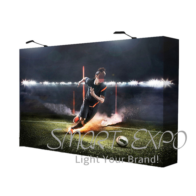 18ft Straight Aluminum Spring Pop up Display Pop Up Structure Tension Fabric Covered Graphic Oxford Bag Packed New Come
18ft Straight Aluminum Spring Pop up Display Pop Up Structure Tension Fabric Covered Graphic Oxford Bag Packed New Come