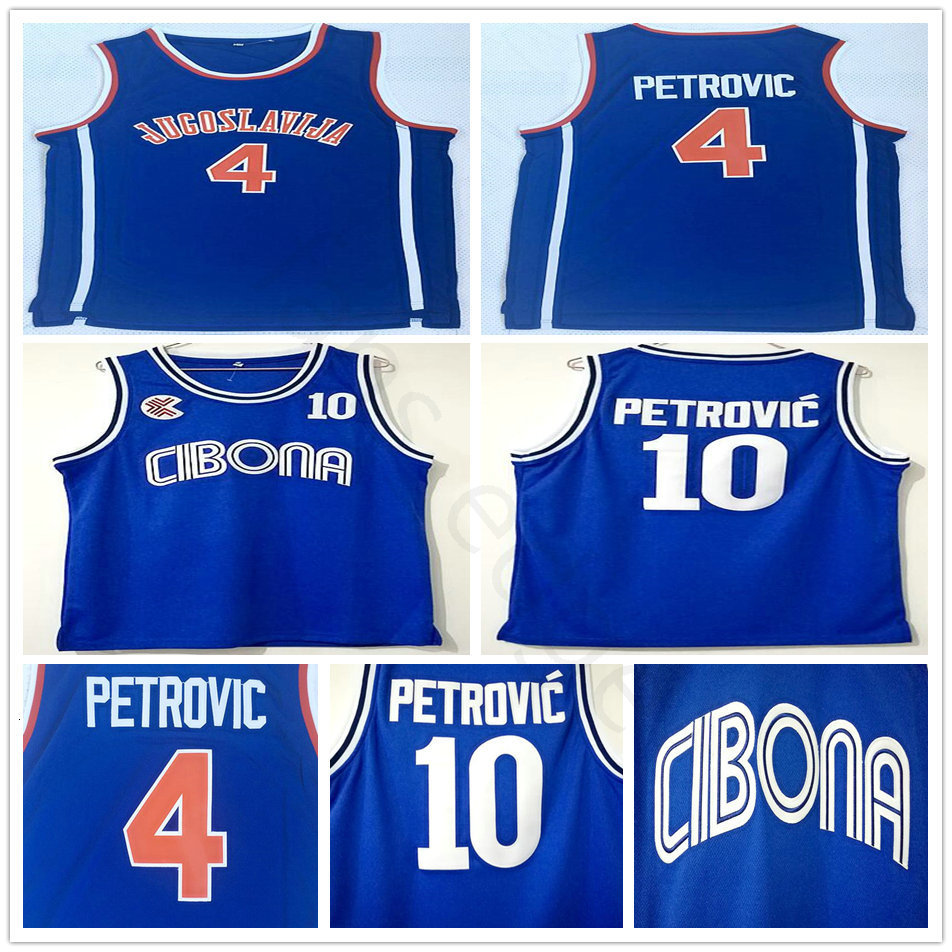 NCAA Jugoslavija Yugoslavia #4 Drazen Petrovic Jersey Blue #10 Cibona Drazen Petrovic Basketball Jerseys Shirts Mix Order, Black;red
NCAA Jugoslavija Yugoslavia #4 Drazen Petrovic Jersey Blue #10 Cibona Drazen Petrovic Basketball Jerseys Shirts Mix Order, Black;red