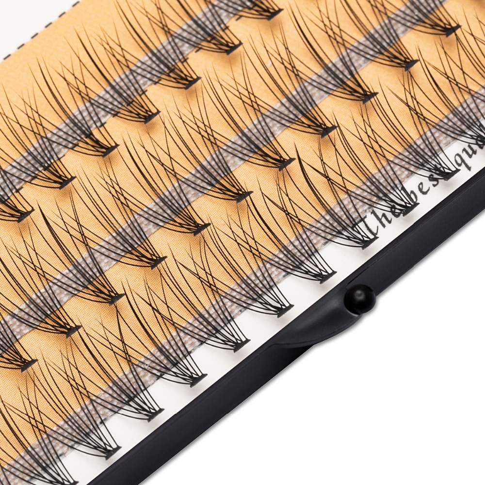 60pcs Various lengths Natural Soft False Eyelash Extension Deluxe Lashes Fake Eyelashes Fans 3D Eyelashes maquiagem