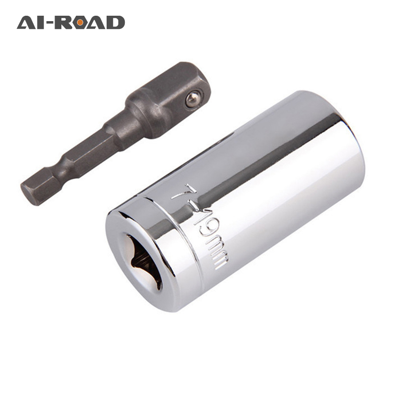 1pcs Universal Torque Wrench Head Set Socket Sleeve 7-19mm Power Drill Ratchet Bushing Spanner Multi Hand Tools
1pcs Universal Torque Wrench Head Set Socket Sleeve 7-19mm Power Drill Ratchet Bushing Spanner Multi Hand Tools