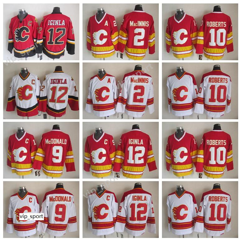 Men 12 Jarome Iginla Jersey Calgary Flames Ice Hockey 2 Al Macinnis 9 Lanny McDonald 10 Gary Roberts Jerseys Sewing Red White, 9 white
Men 12 Jarome Iginla Jersey Calgary Flames Ice Hockey 2 Al Macinnis 9 Lanny McDonald 10 Gary Roberts Jerseys Sewing Red White, 9 white