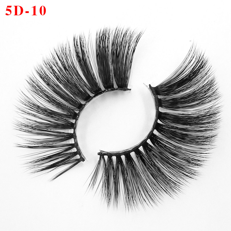 25mm 5D Mink Lashes Natural Long False Eyelashes Volume Fake Lashes Makeup Extension Eyelashes maquiagem dropshipping