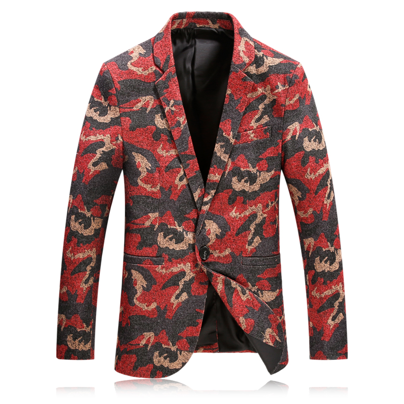 2020 Men' leisure suits fashion high quality red printing blazer men jackets Men' flannel printing blazers men, Photo color
2020 Men' leisure suits fashion high quality red printing blazer men jackets Men' flannel printing blazers men, Photo color