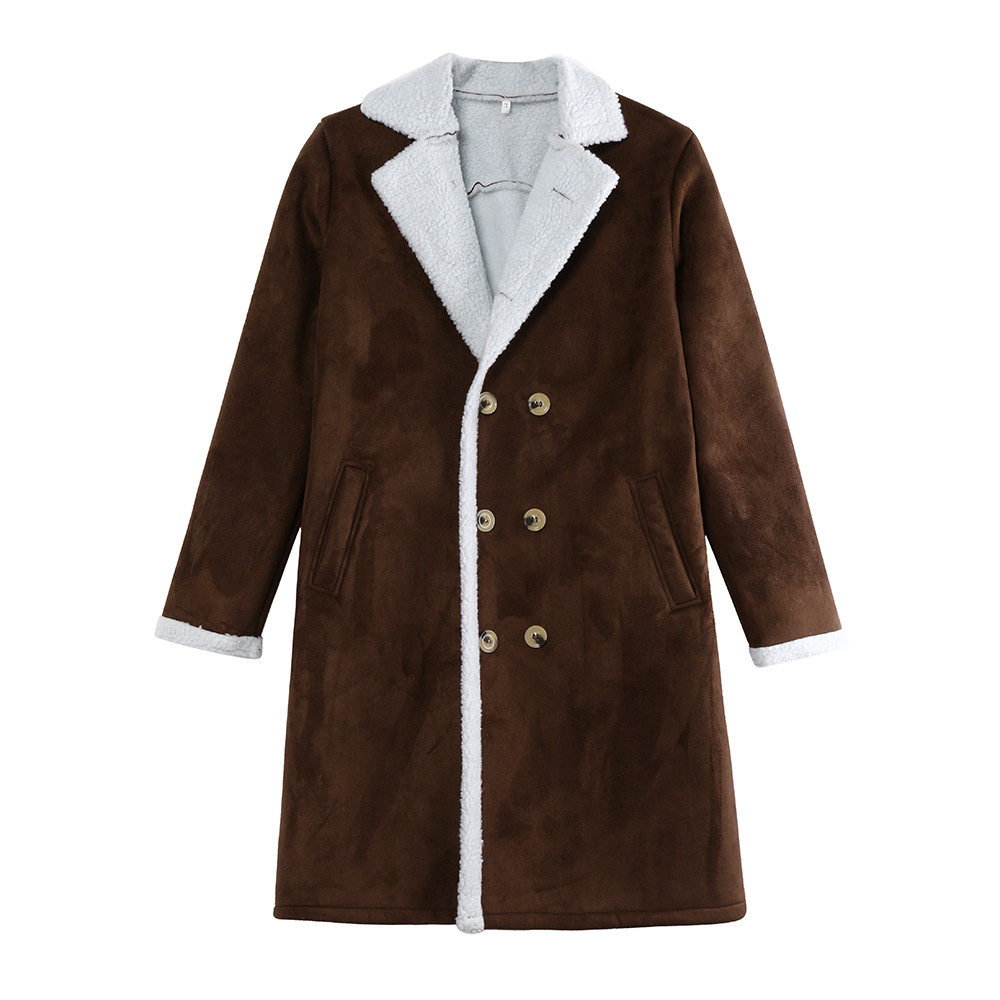 Autumn Men Wool Coat Warm Winter Trench Long Outwear Button Smart Overcoat Coats Wool Blends Male Zipper Soft Casual Jacket, Brown
Autumn Men Wool Coat Warm Winter Trench Long Outwear Button Smart Overcoat Coats Wool Blends Male Zipper Soft Casual Jacket, Brown