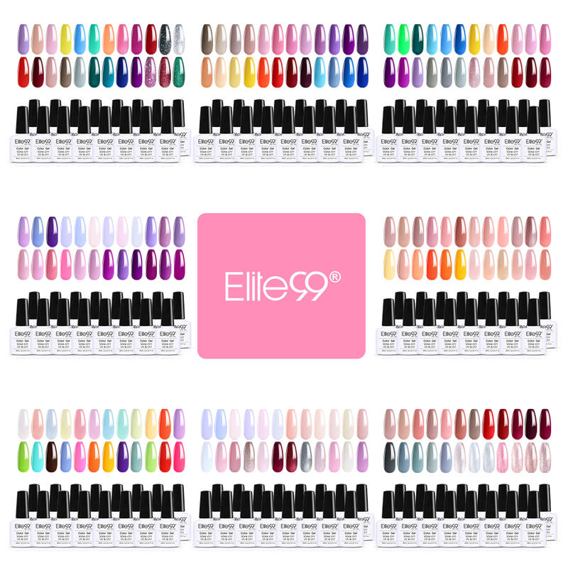 Elite99 Nail Gel Polish Set 24PCS Kit Semi Permanent Soak Off Base Top Coat For Manicure Hybrid Varnishes Blue Red Gel Nail Art, Set006
Elite99 Nail Gel Polish Set 24PCS Kit Semi Permanent Soak Off Base Top Coat For Manicure Hybrid Varnishes Blue Red Gel Nail Art, Set006