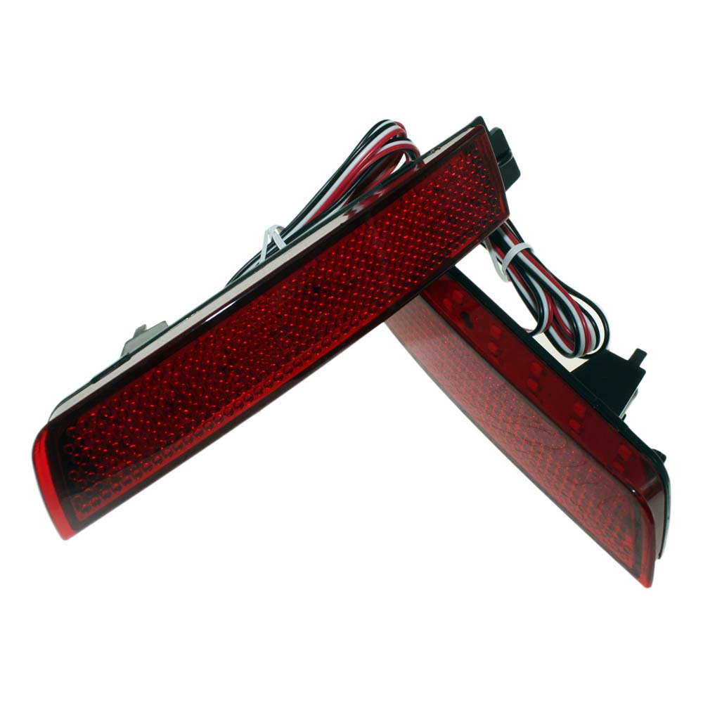 2X Led Red Rear Bum… - image