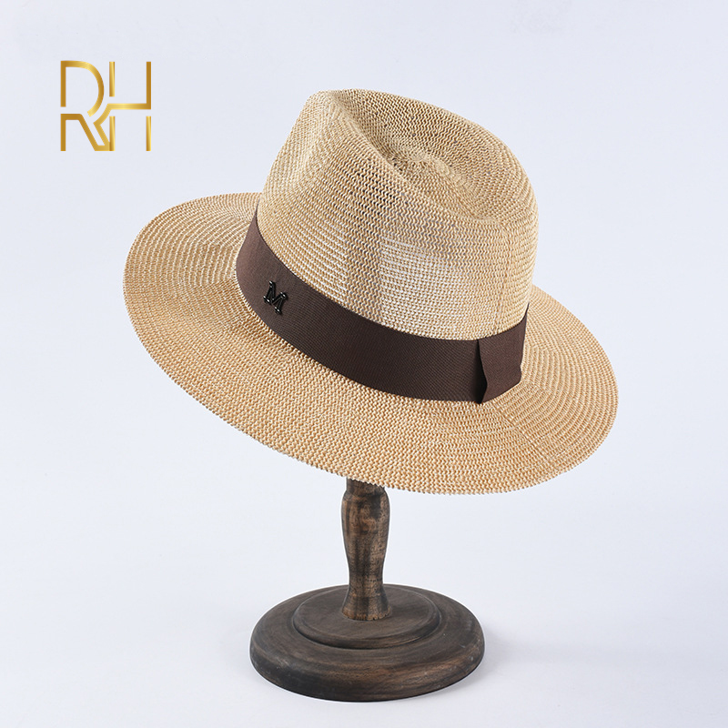 RH Western Style Breathable Paper Fedora Straw Hat Vintage Chic Wide Brim Jazz Cowboy Cap For Men and Women, White
RH Western Style Breathable Paper Fedora Straw Hat Vintage Chic Wide Brim Jazz Cowboy Cap For Men and Women, White