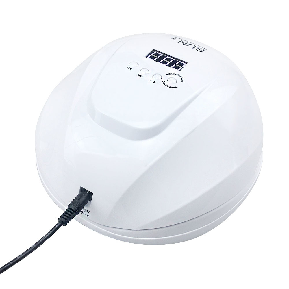 SUN X 54W Nail Dryer UV LED Nail Lamp LCD Display Hybrid LEDs Dryer Lamp for Curing Gel Polish Nail Manicure Tool LY191228