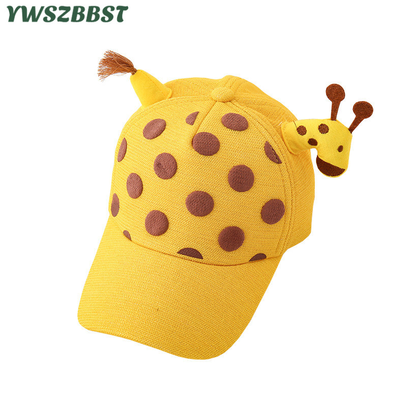 New Summer Baby Baseball Hats Kids Sun Hats for Boys Girls Cute giraffe Child Baseball Cap Toddler Outdoor Casual Cap, Pink
New Summer Baby Baseball Hats Kids Sun Hats for Boys Girls Cute giraffe Child Baseball Cap Toddler Outdoor Casual Cap, Pink