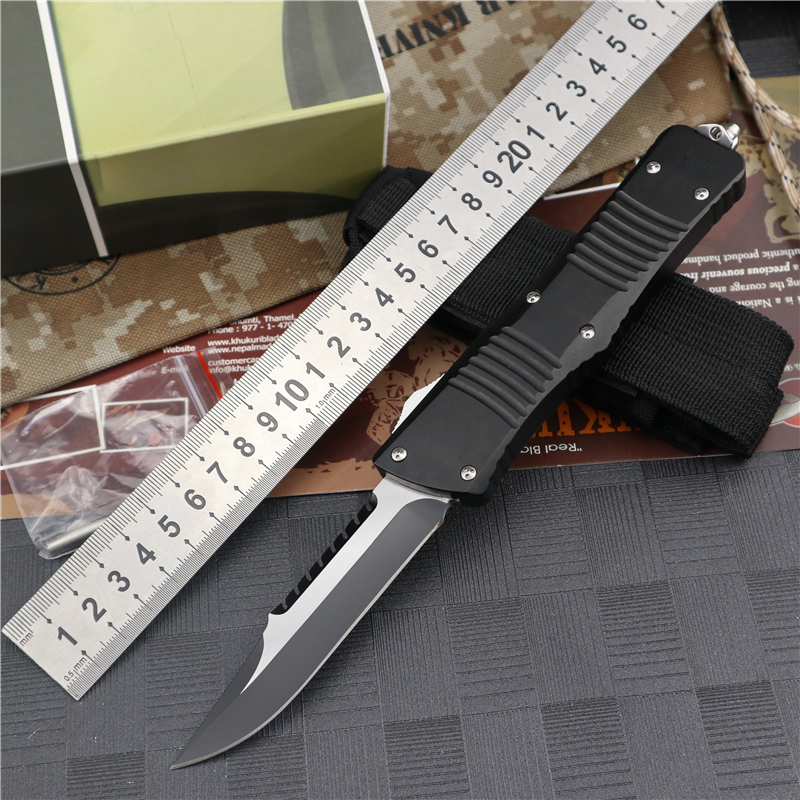 Automatic Knives Self Defense 9Cr18Mov Blade Tactical Military Outdoor Survival Knife Camping Hunting EDC Auto Knifes Jackknife Pocket Tools
Automatic Knives Self Defense 9Cr18Mov Blade Tactical Military Outdoor Survival Knife Camping Hunting EDC Auto Knifes Jackknife Pocket Tools