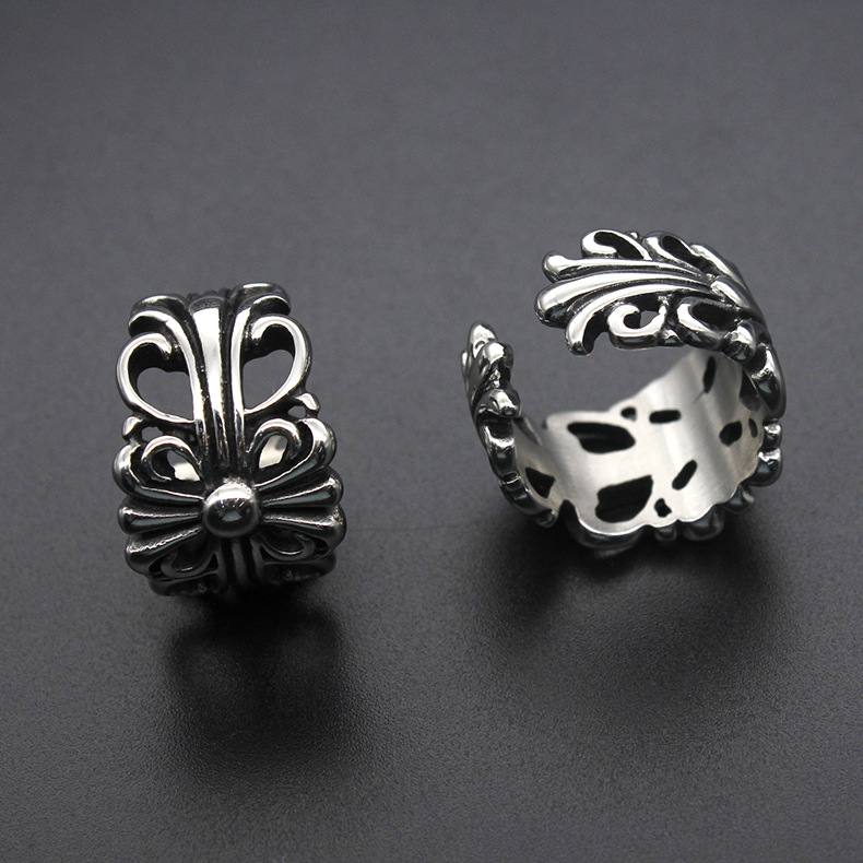 Europe America Punk Cross Band Rings Fashion Retro Men Personality Hip Hop Stainless Steel Ring Jewelry
Europe America Punk Cross Band Rings Fashion Retro Men Personality Hip Hop Stainless Steel Ring Jewelry