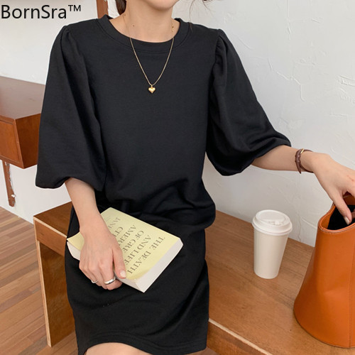 BornSra New Black Elegant Vintage Casual Fashion Party Night Dresses for Women France Korean Japanese Style Summer Dress
BornSra New Black Elegant Vintage Casual Fashion Party Night Dresses for Women France Korean Japanese Style Summer Dress