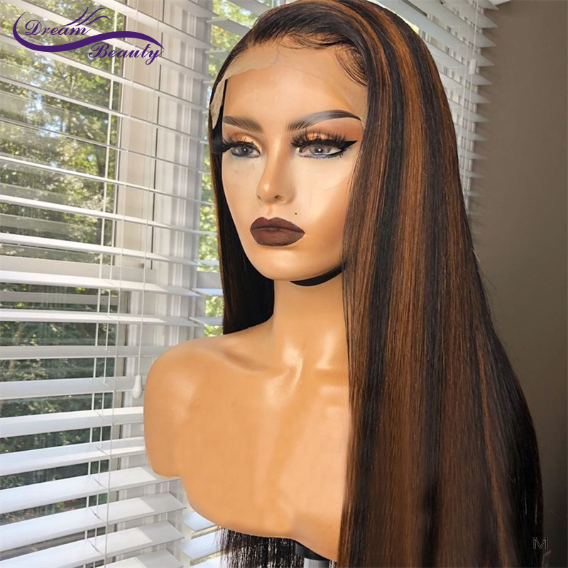 Highlight Lace Front Human Hair Wigs Straight With Baby Hair Meddle Ratio Remy 13*4/13*6 Lace 180 Density For Women, 13x4lace
Highlight Lace Front Human Hair Wigs Straight With Baby Hair Meddle Ratio Remy 13*4/13*6 Lace 180 Density For Women, 13x4lace