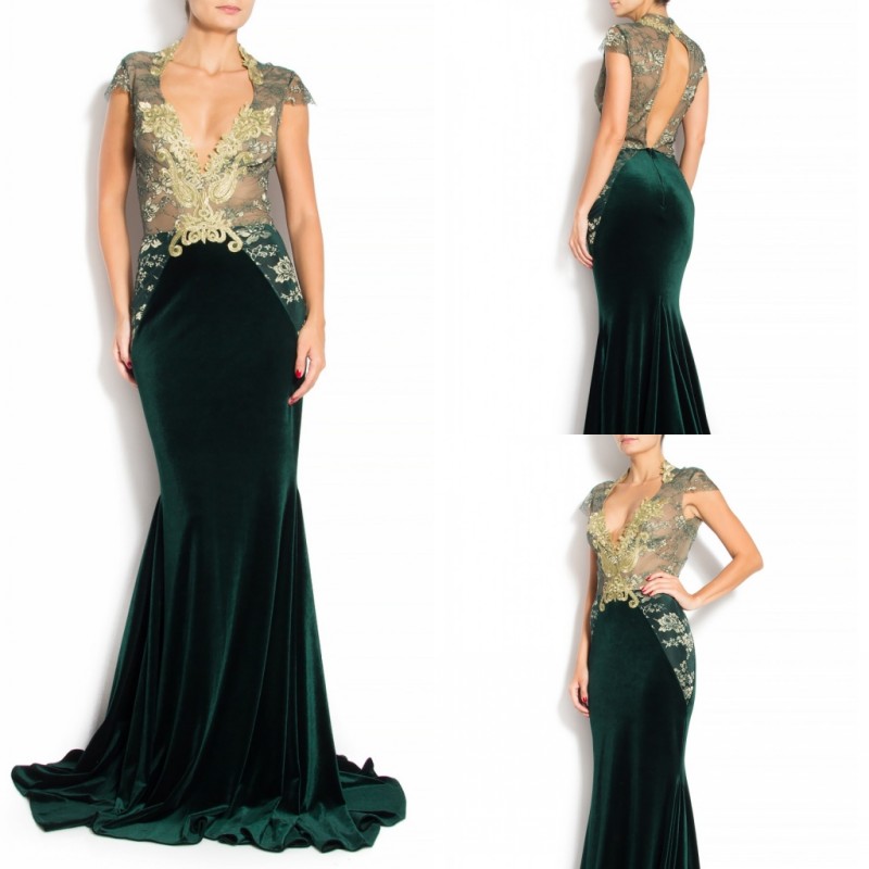 2020 Elegant Mermaid Evening Dresses Hollow Short Sleeve Appliques Satin Prom Dress Sweep Train Sheath Formal Dresses, Lavender
2020 Elegant Mermaid Evening Dresses Hollow Short Sleeve Appliques Satin Prom Dress Sweep Train Sheath Formal Dresses, Lavender