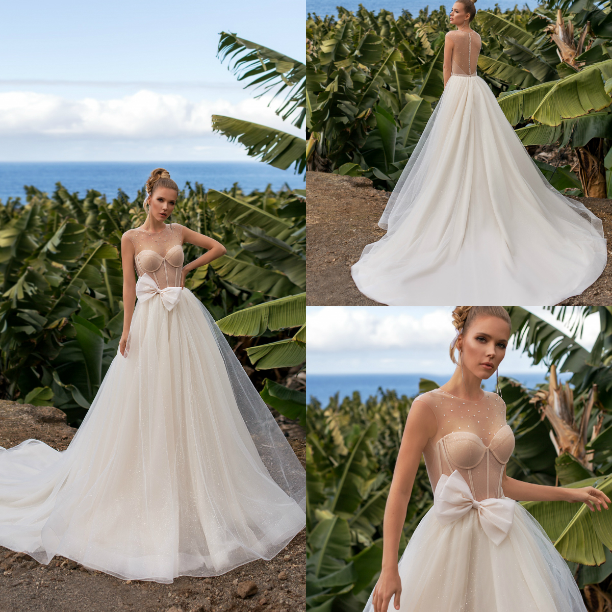 2020 A Line Beach Wedding Dresses Rhinestones Sheer Jewel Neck Boho Bridal Gowns Robes De Mariée Custom Made Bow Bohemian Wedding Dress, Grape
2020 A Line Beach Wedding Dresses Rhinestones Sheer Jewel Neck Boho Bridal Gowns Robes De Mariée Custom Made Bow Bohemian Wedding Dress, Grape