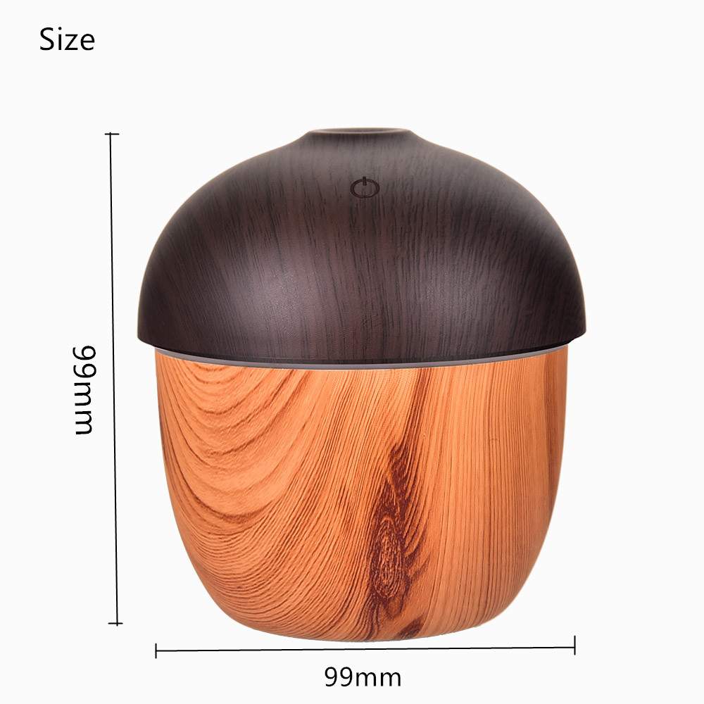 Air Humidifier USB Aroma Diffuser Ultrasonic Cool Mist Purifier 7 Color Change LED Night Light For Office Home