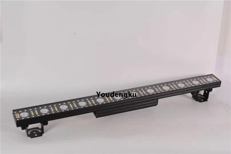 4Pcs Led Disco Wall Washer Bar 12X5W Warm White Dmx Led Matrix Strobe Dynamic W…