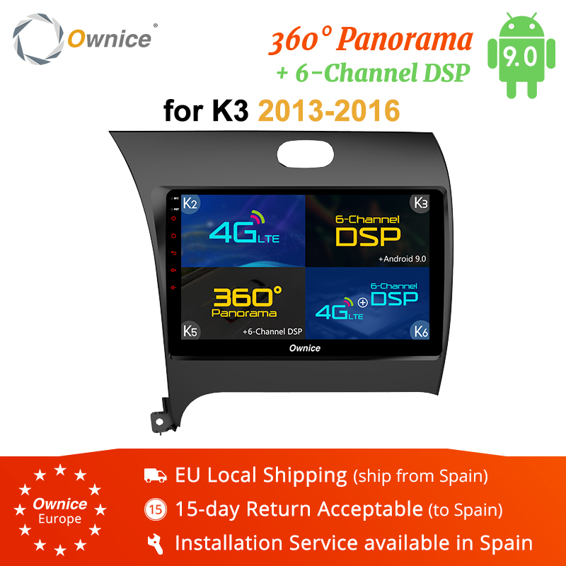 Ownice K1 K2 K5 K6 Android 8.1 Octa 8 core 360 panorama DSP 4G LTE Car Radio GPS dvd player for Kia CERATO FORTE 2013-2016 car dvd
Ownice K1 K2 K5 K6 Android 8.1 Octa 8 core 360 panorama DSP 4G LTE Car Radio GPS dvd player for Kia CERATO FORTE 2013-2016 car dvd