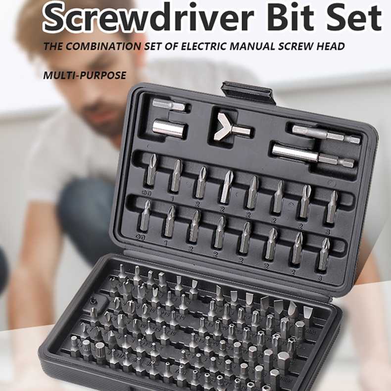 Hi-Spec 111pc Security Bit Set Tamper Proof Torq Torx Star Tamper Screws Hex Key Slotted Tri Wing Screwdriver Set
Hi-Spec 111pc Security Bit Set Tamper Proof Torq Torx Star Tamper Screws Hex Key Slotted Tri Wing Screwdriver Set