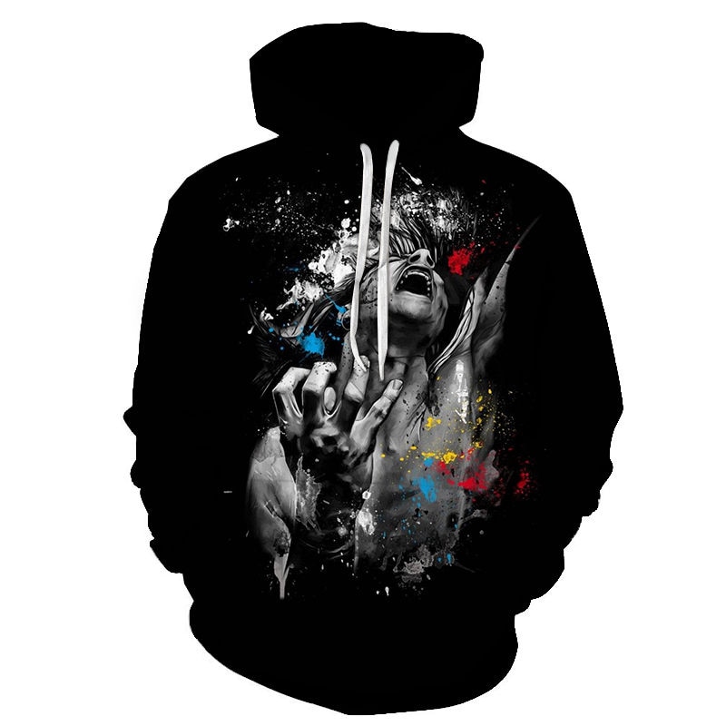 New funny skull Hoodie men's women's Hoodie Sweatshirt full print 3D skull men's fashion casual coat, Picture color
New funny skull Hoodie men's women's Hoodie Sweatshirt full print 3D skull men's fashion casual coat, Picture color