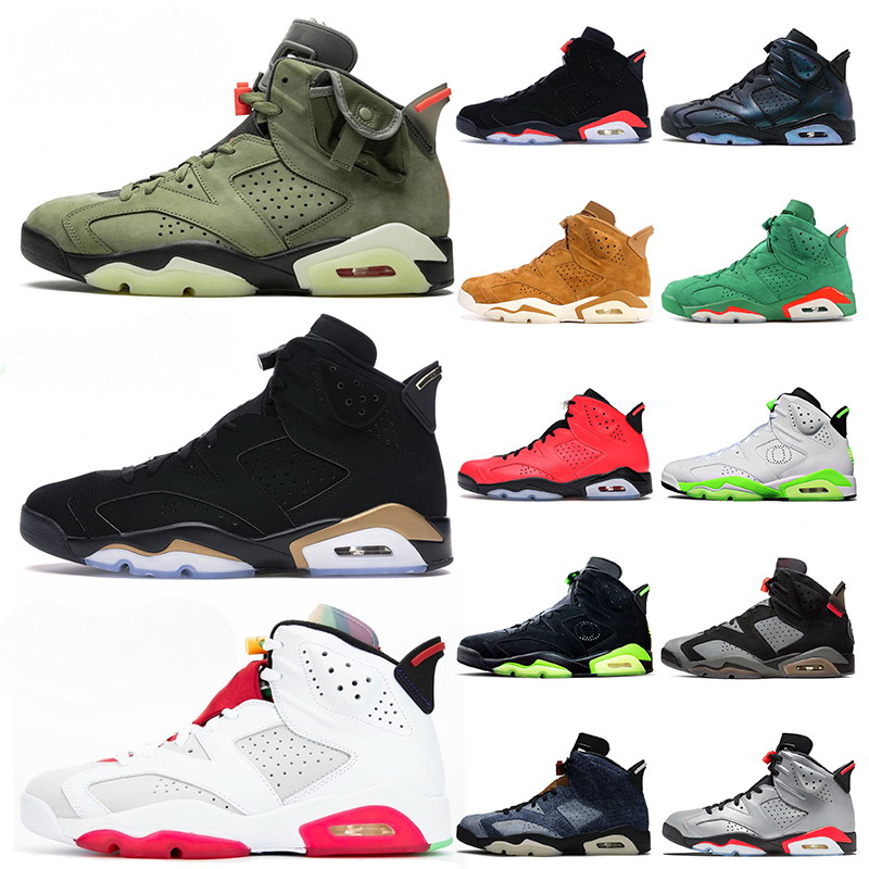 2020 Fashion Jumpman Mens Bred Basketball Shoes Travis Scotts 6 6s Cactus Jack DMP Hare Infrared Oregon Top Quality Trainers Sneakers
2020 Fashion Jumpman Mens Bred Basketball Shoes Travis Scotts 6 6s Cactus Jack DMP Hare Infrared Oregon Top Quality Trainers Sneakers