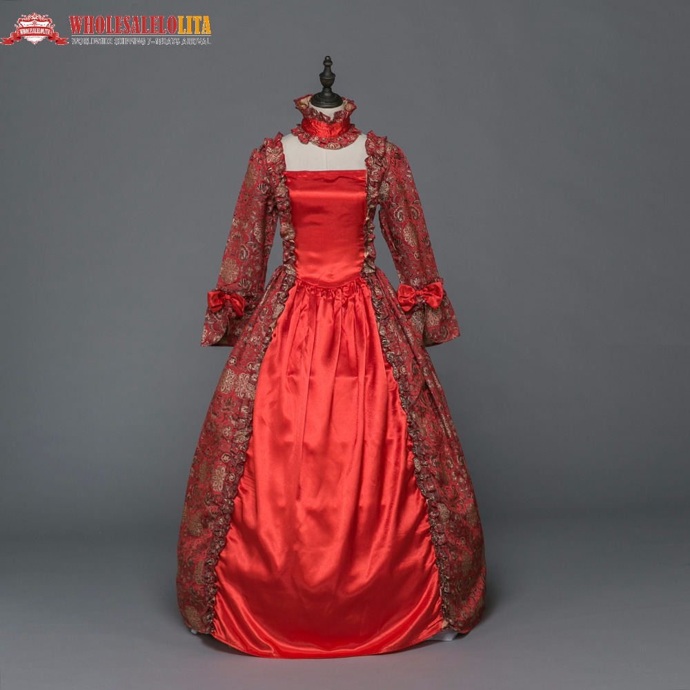 Gothic Period Medieval Dresses Ball Gown Queen Ball Gown Women Witch Halloween Costume, Color
Gothic Period Medieval Dresses Ball Gown Queen Ball Gown Women Witch Halloween Costume, Color