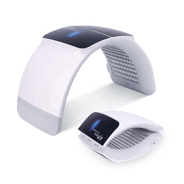 7 Colors LED Facial Mask PDT Light Therapy Moisture Spray Spectrometer Cold Compres Red And Blue Light Beauty P.D.T Lamp
