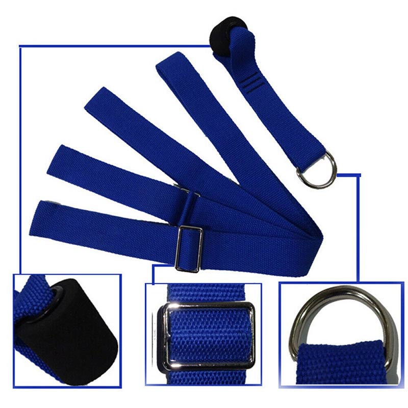 Training Belt Legs Stretcher Strap with Loops Split Training Waist Rope Gym Dance Ligament Stretch Belt Hanging Equipment, Black
Training Belt Legs Stretcher Strap with Loops Split Training Waist Rope Gym Dance Ligament Stretch Belt Hanging Equipment, Black