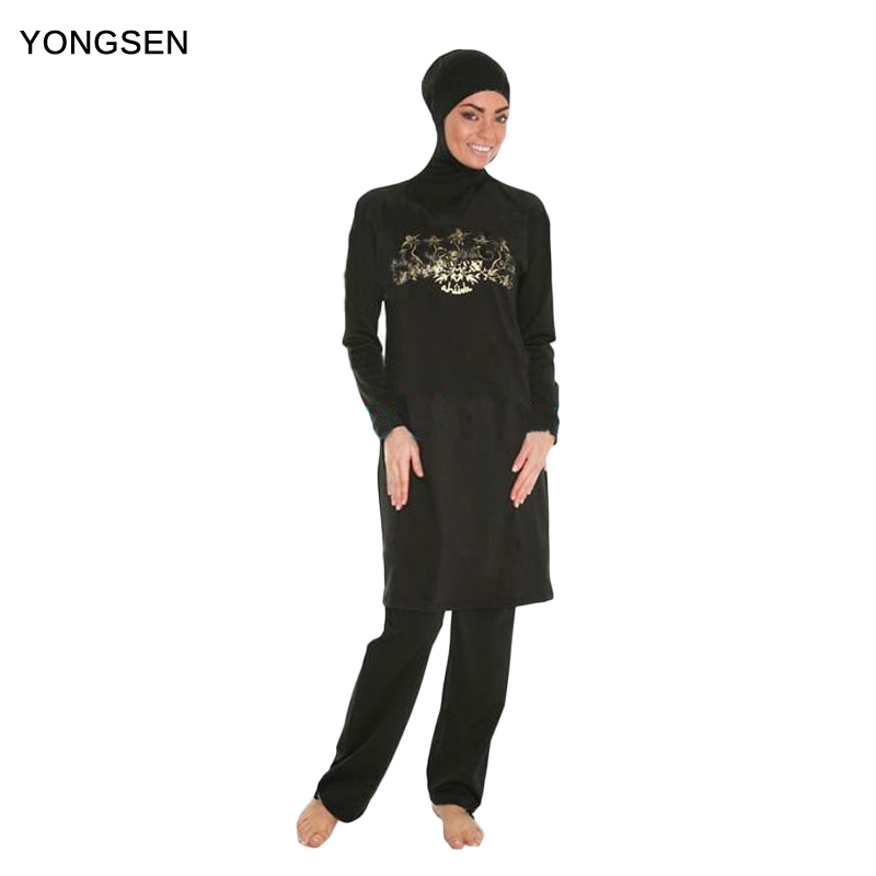 YONGSEN Muslim Swimwear Islamic Swimsuit For Women Hijab Burkinis Full Coverage Swimwear Muslim Swimming Beachwear Swim Suit
YONGSEN Muslim Swimwear Islamic Swimsuit For Women Hijab Burkinis Full Coverage Swimwear Muslim Swimming Beachwear Swim Suit