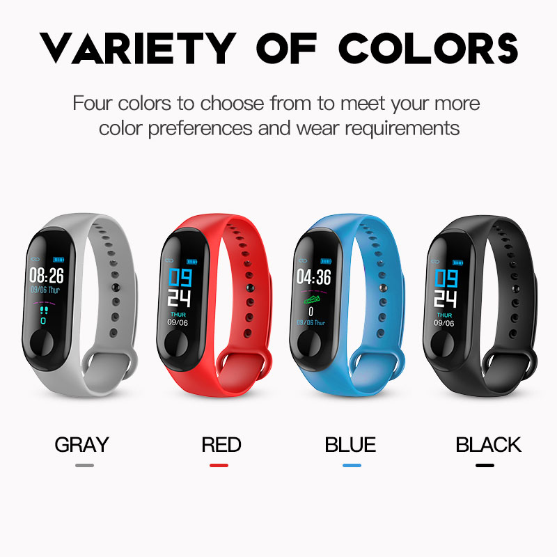Smart wristband sport waterproof bracelet heart rate blood pressure blood oxygen health monitoring exercise tracking data record child Adult
Smart wristband sport waterproof bracelet heart rate blood pressure blood oxygen health monitoring exercise tracking data record child Adult