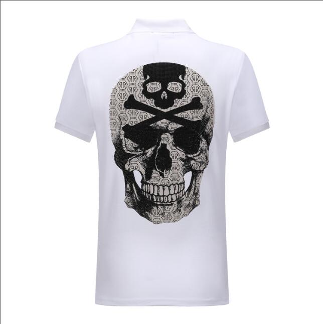 Wholesale Leisure time Men's wear cotton large-size short-sleeved T-shirt summer lapel polo shirt Phillip Plain free shipping designer #6882
Wholesale Leisure time Men's wear cotton large-size short-sleeved T-shirt summer lapel polo shirt Phillip Plain free shipping designer #6882