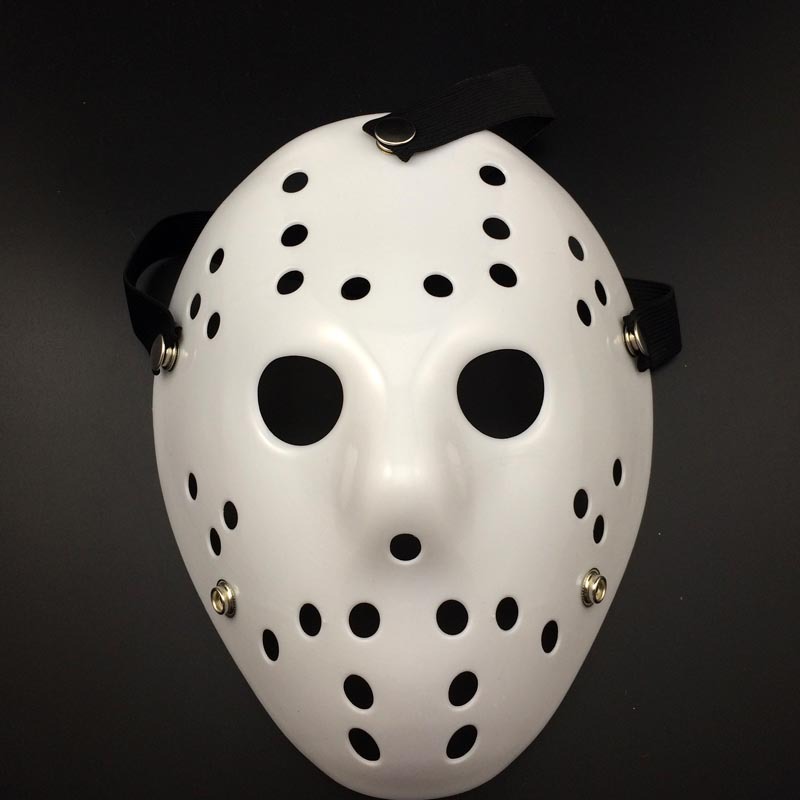 2020 Black Friday Jason Voorhees Freddy hockey Festival Party Full Face Mask Pure White PVC For Halloween Masks1033989