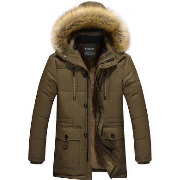 Wholesale fashion winter men's long cotton coat plus velvet warm middle-aged cotton jacket XS -XXL, Coffee
Wholesale fashion winter men's long cotton coat plus velvet warm middle-aged cotton jacket XS -XXL, Coffee