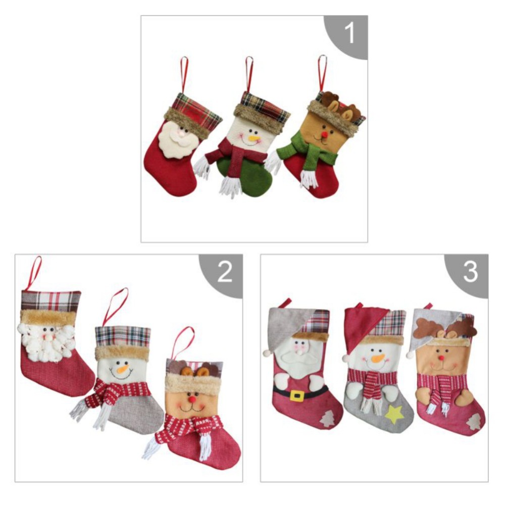 Christmas Sock Gift Bag Home Garden Festive Party Supplies Stockings Gift Holders Christmas Tree Ornament Pendant
Christmas Sock Gift Bag Home Garden Festive Party Supplies Stockings Gift Holders Christmas Tree Ornament Pendant