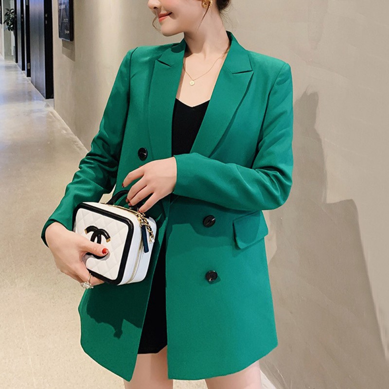 New Fashion Pockets Women Blazer Jackets Korean Female Long Sleeve Casual Solid Color Suits Coats Feminino Blazer Outwears, Black
New Fashion Pockets Women Blazer Jackets Korean Female Long Sleeve Casual Solid Color Suits Coats Feminino Blazer Outwears, Black