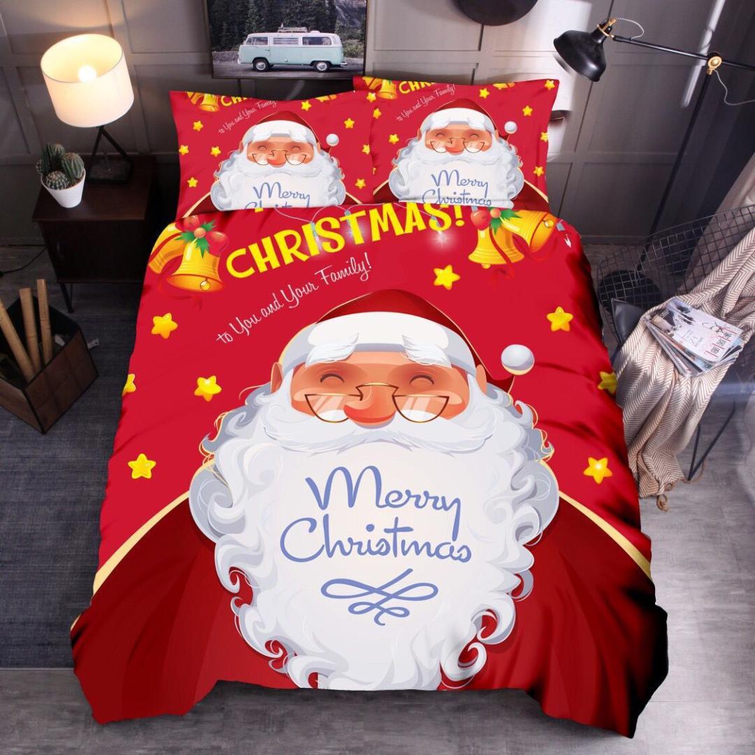 Bedding Set 3D Christmas Cotton Bedding sets Duvet Cover Pillowcase Cover set King Queen size Bedspread, White
Bedding Set 3D Christmas Cotton Bedding sets Duvet Cover Pillowcase Cover set King Queen size Bedspread, White