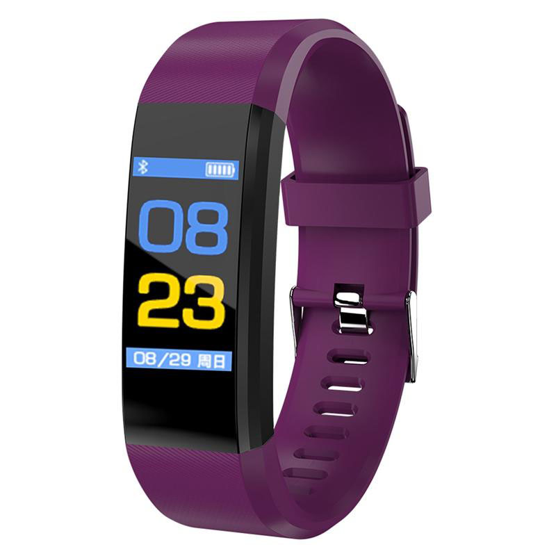 ID115 Bluetooth Smart Wristband Pedometer Band Fitness Tracker Bluetooth 40 Wristband Step Counter Sleep Monitor Bracelet Sport P4