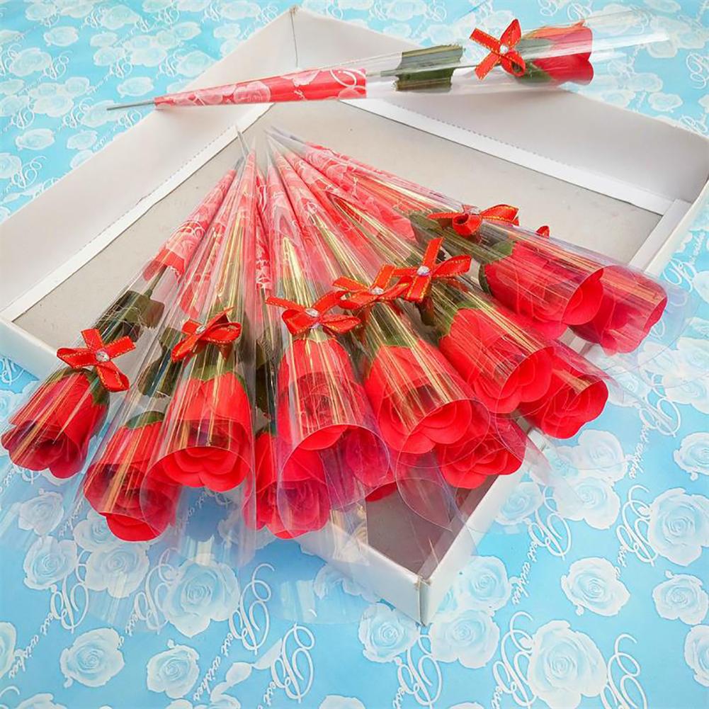 HOT SALE Creative 10 Pcs Single Stem Artificial Rose Soap Made Flowers Decoration Gift rose, Pink
HOT SALE Creative 10 Pcs Single Stem Artificial Rose Soap Made Flowers Decoration Gift rose, Pink