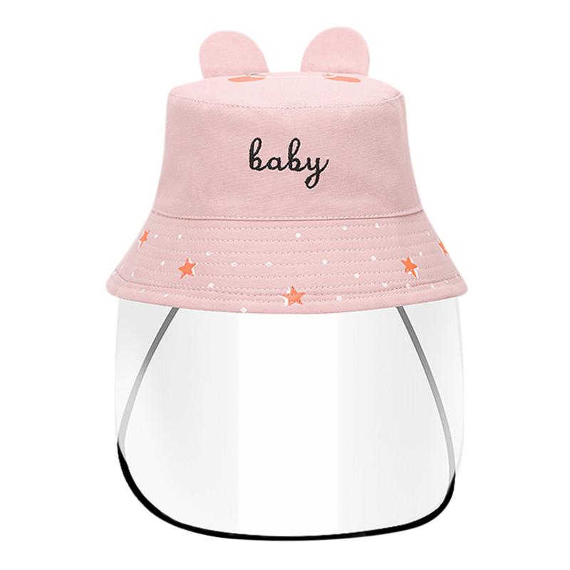 Anti-spitting Protective Hat Dustproof Cover Kids Boys Girls Fisherman Cap Hat Protective Cap With Transparent Mask For Kid
Anti-spitting Protective Hat Dustproof Cover Kids Boys Girls Fisherman Cap Hat Protective Cap With Transparent Mask For Kid