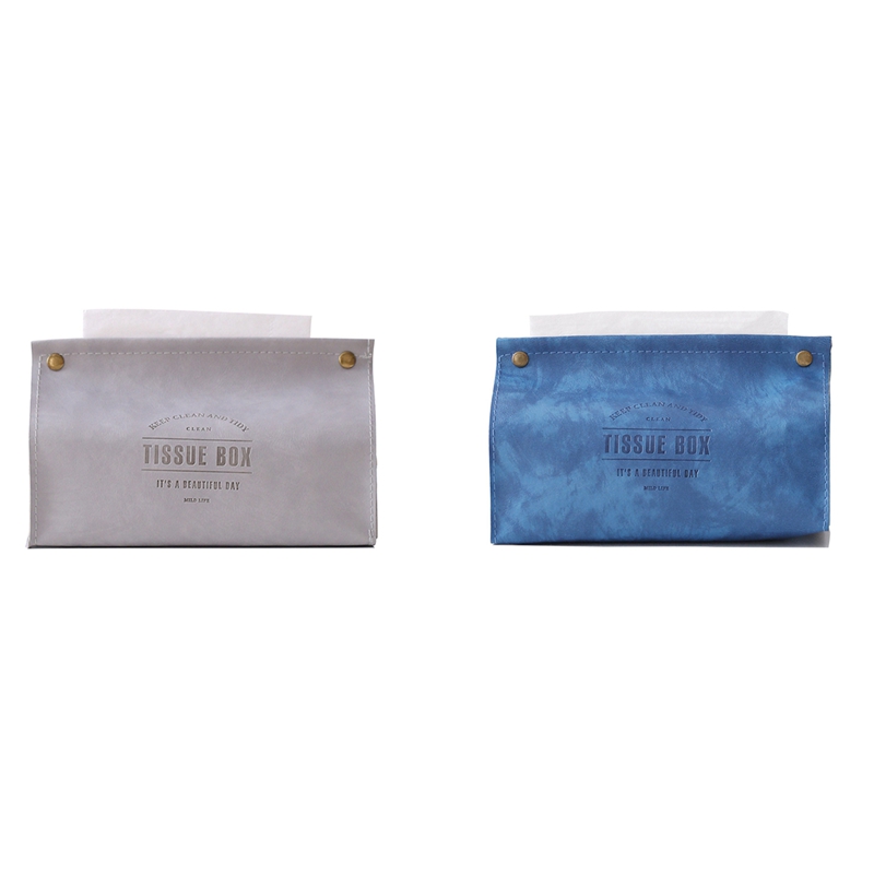 2Pcs Container Towel Napkin Tissue Holder Ins Nordic Leather Tissue Box Paper Dispenser Holder Case for Office Home Decor
2Pcs Container Towel Napkin Tissue Holder Ins Nordic Leather Tissue Box Paper Dispenser Holder Case for Office Home Decor