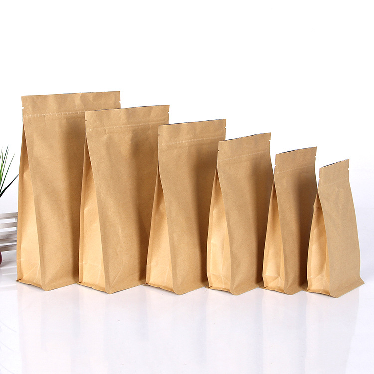 Wholesale Stand up Kraft paper aluminizing bag 100pcs grade craft paper aluminium foil bag Resealable seal
Wholesale Stand up Kraft paper aluminizing bag 100pcs grade craft paper aluminium foil bag Resealable seal