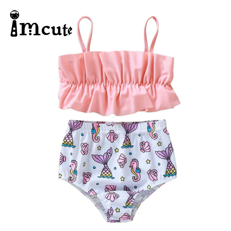 Imcute 2020 Kid Baby Girl Cropped Ruffles Crop Tops Shirt Fish Print Short Pants 2pcs Outfit Clothes Children Summer Sets, Multi
Imcute 2020 Kid Baby Girl Cropped Ruffles Crop Tops Shirt Fish Print Short Pants 2pcs Outfit Clothes Children Summer Sets, Multi