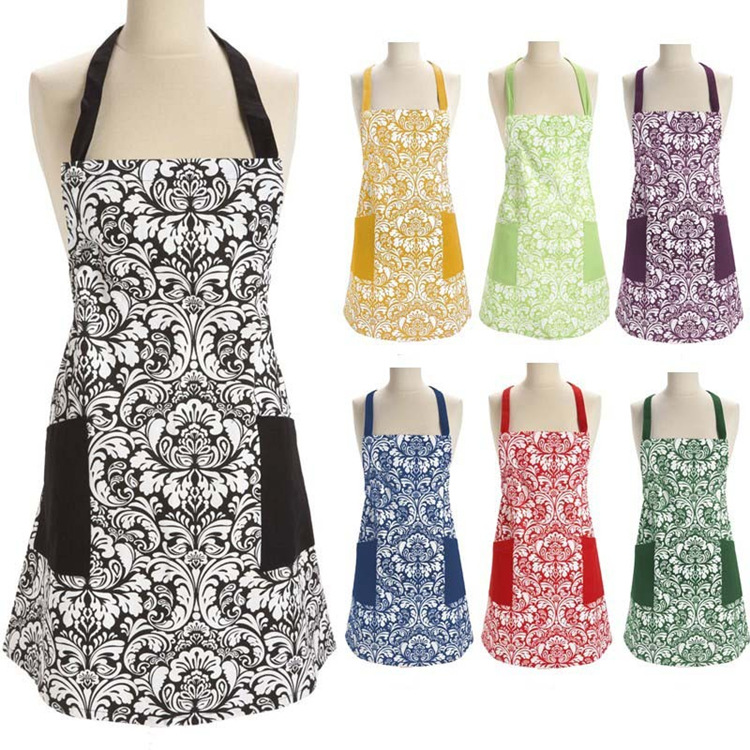 Flower Print Cooking Kitchen Apron Adult Dinner Party Baking Apron BBQ Cotton Apron For Woman Men Home Kitchen Tools Aprons DBC VT0787
Flower Print Cooking Kitchen Apron Adult Dinner Party Baking Apron BBQ Cotton Apron For Woman Men Home Kitchen Tools Aprons DBC VT0787