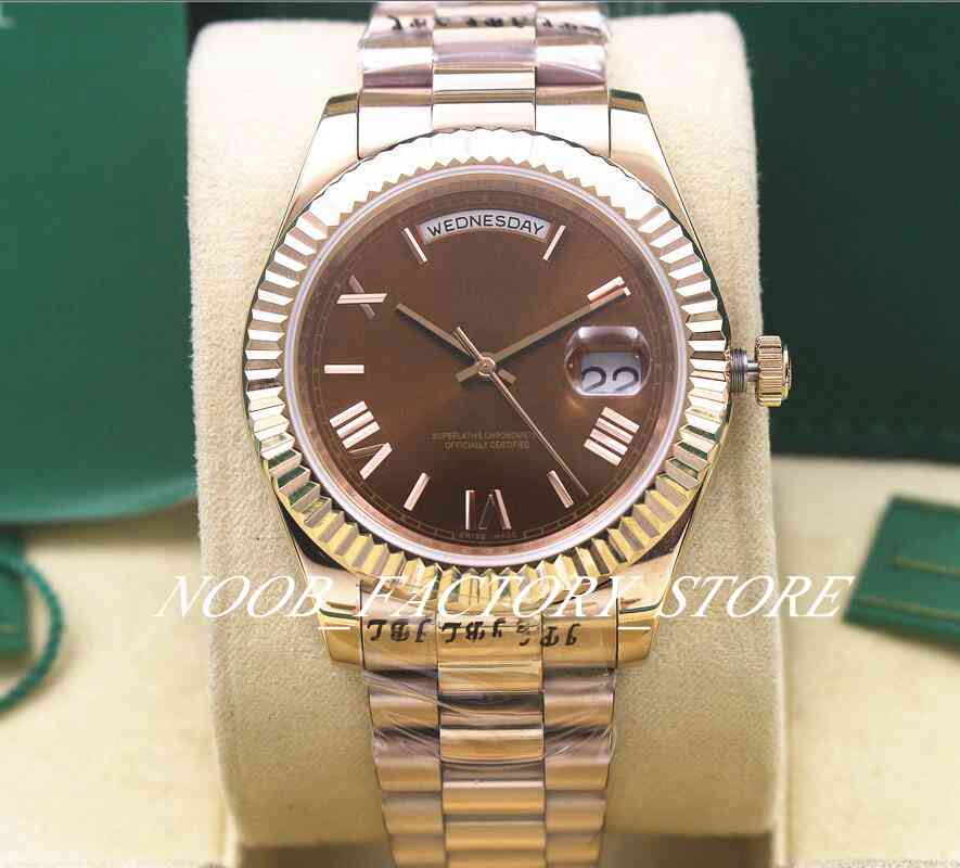 Factory Sales Classic Men Rose Gold 40MM watches Full Stainless Steel 2813 Automatic Movement Sapphire Glass Men Watches, Slivery;brown
Factory Sales Classic Men Rose Gold 40MM watches Full Stainless Steel 2813 Automatic Movement Sapphire Glass Men Watches, Slivery;brown