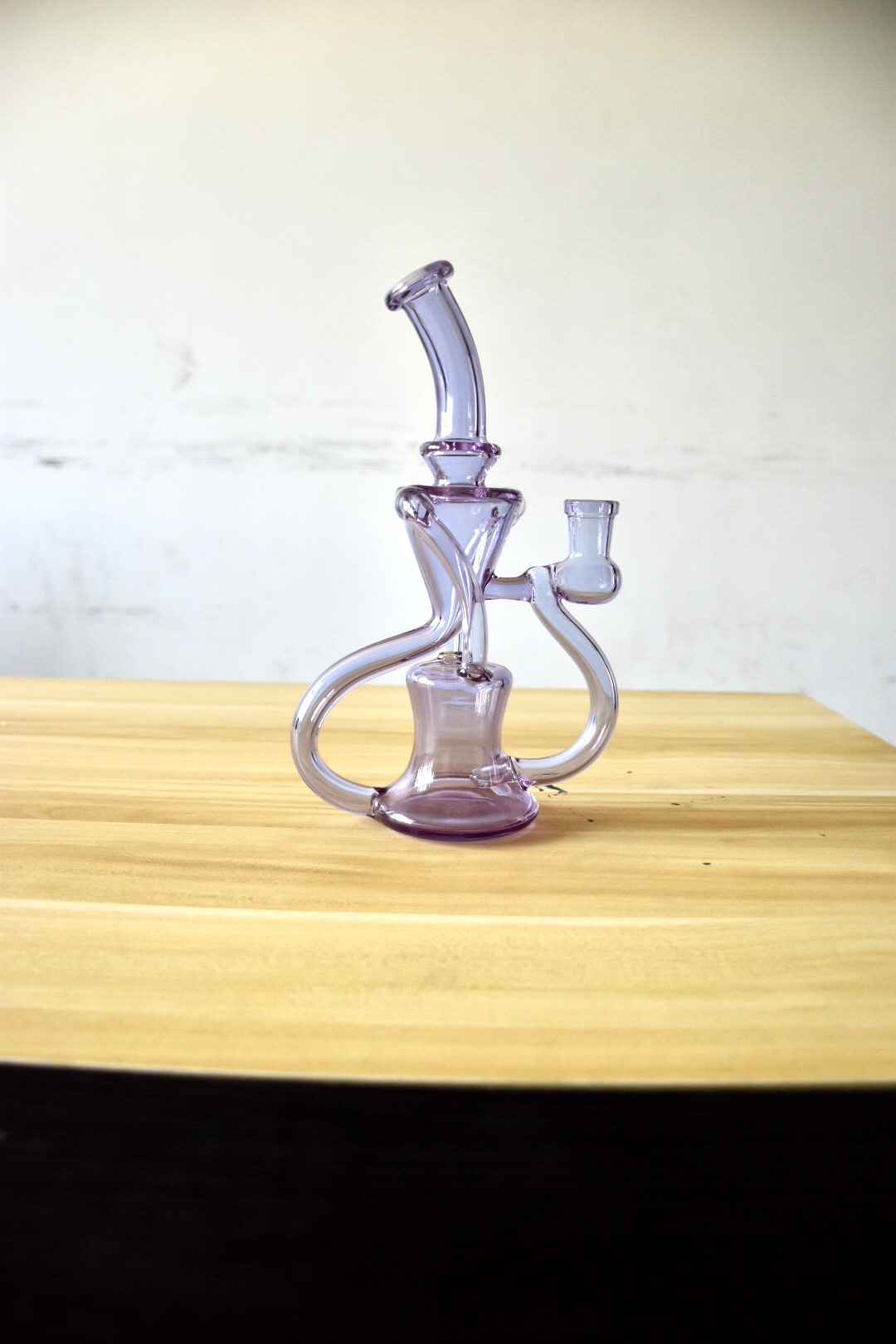 Glass hookah oil drilling rig smoking set pipe bong14mm joint factory outlet