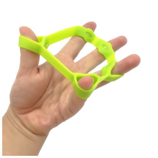 Silicone finger training rally finger resistance belt training device for fitness pull ring handle expander fitness equipment