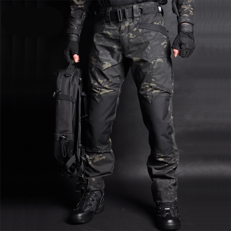 Brand Tactical Pants Camouflage Casual Combat Cargo Pant Water Repellent Ripstop Men' Trousers, Black camouflage
Brand Tactical Pants Camouflage Casual Combat Cargo Pant Water Repellent Ripstop Men' Trousers, Black camouflage